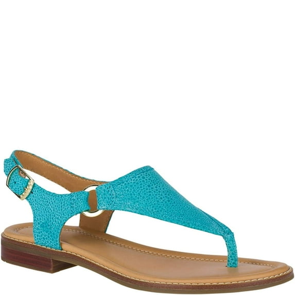 Sperry STS81404: Top-Sider Womens Turquoise Abbey Sandals (7.5 B(M) US Women)
