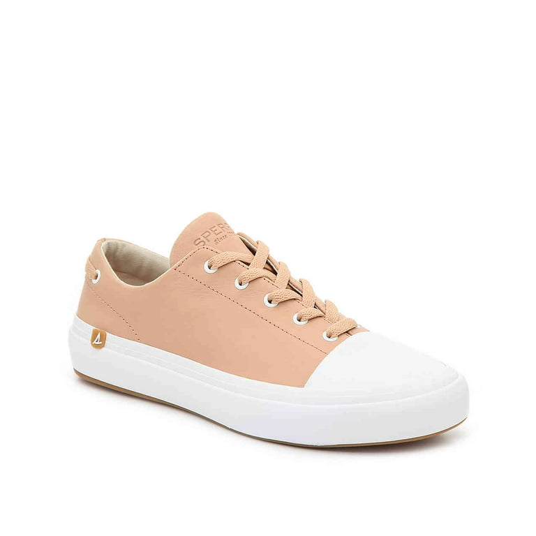 Sperry STS81495: Womens Nude Haven Cap Toe Fashion Sneakers