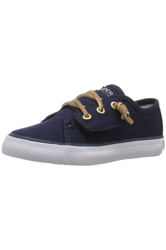 Seacoast Jr Sneaker, Navy Canvas, 11.5 M US Little Kid