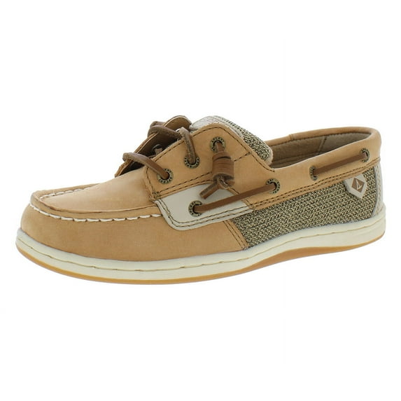 Sperry Songfish GS Girls Shoes Size 1.5, Color: Linen/Oat