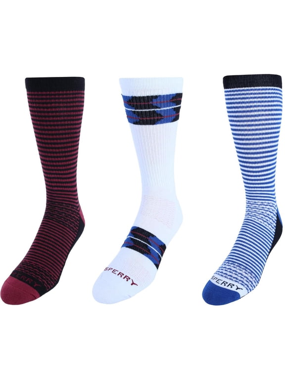 Super Soft Cotton Boat Crew Socks (3 Pair Pack) (Men)