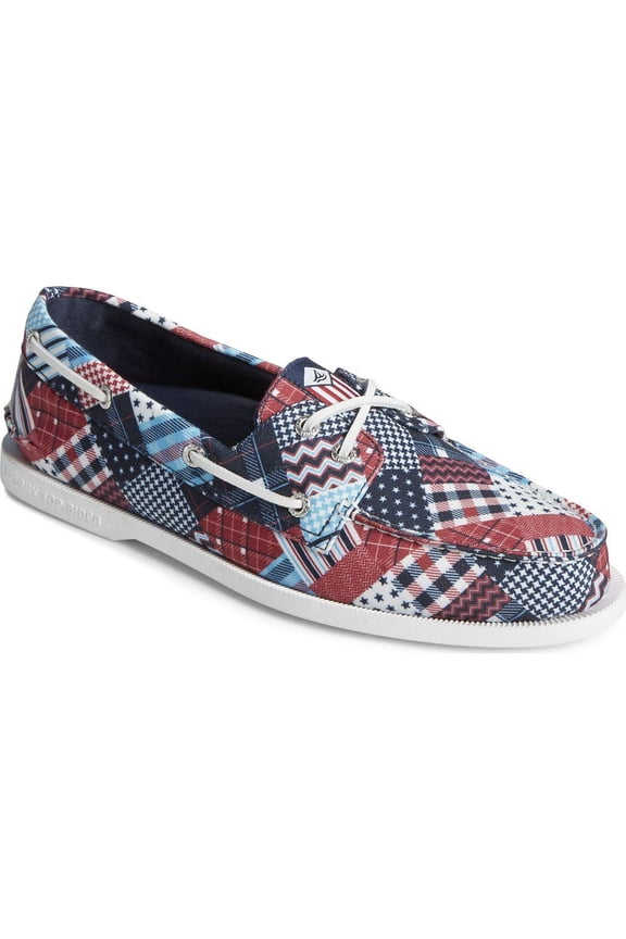 Top-Sider A/O 2-Eye Americana Blue Multi 8M