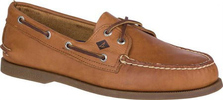 Sahara Genuine Leather Lace-up Boat Shoe - Size 9