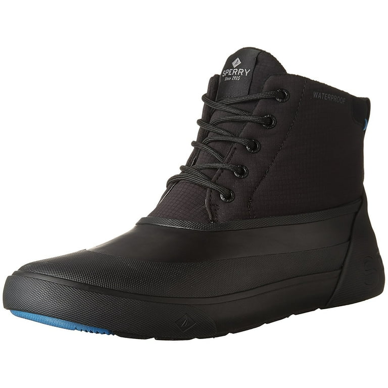Sperry Men s cutwater Deck Boots Black 9 M