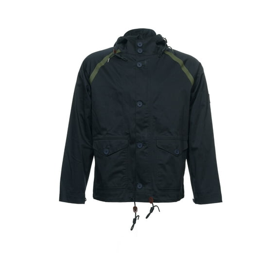 Sperry Top Sider Freeport Mens Cotton Nautical Sailing Jacket (Medium, Navy)