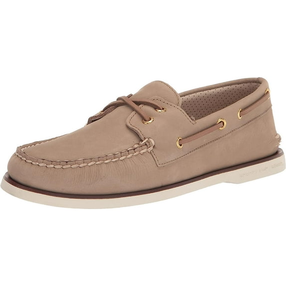 Sperry Top-Sider Gold A/O 2-Eye Nubuck Cream 10M