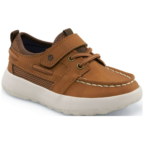Sperry Bowfin Jr Boys' Boat Shoe | STL267251 Brown