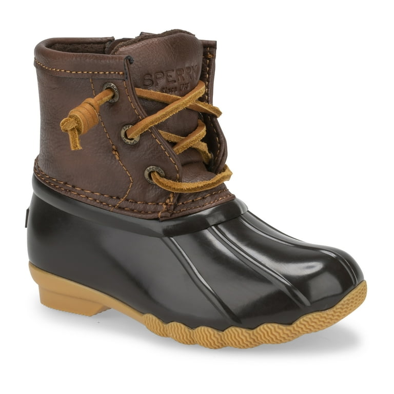 Sperry Top Sider Kids Unisex Saltwater Duck Boot Sizes 1 13 Walmart