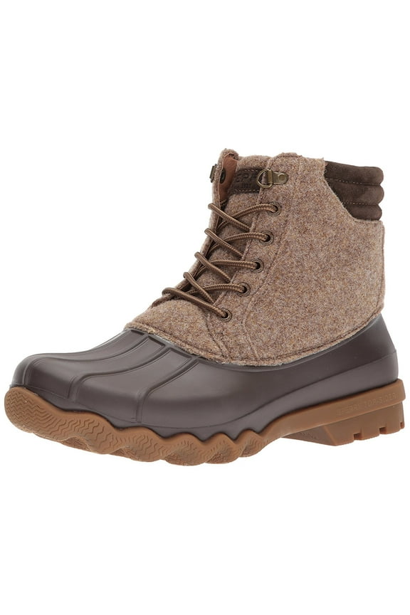 Top-Sider Men's Avenue Duck Rain Boot, Brown, 9 Medium US