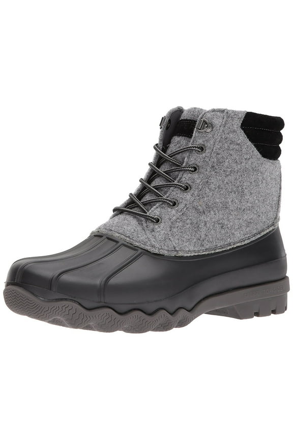 Top-Sider Men's Avenue Duck Rain Boot, Grey, 7 Medium US