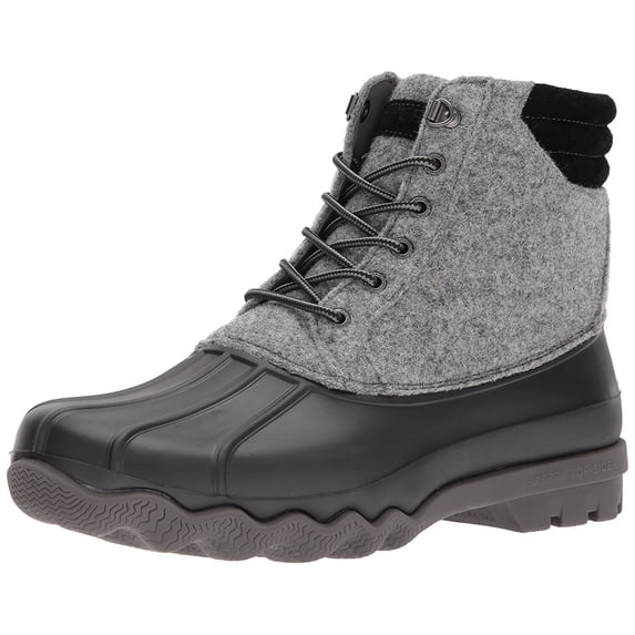 Sperry Top-Sider Men's Avenue Duck Rain Boot, Grey, 8.5 Medium US