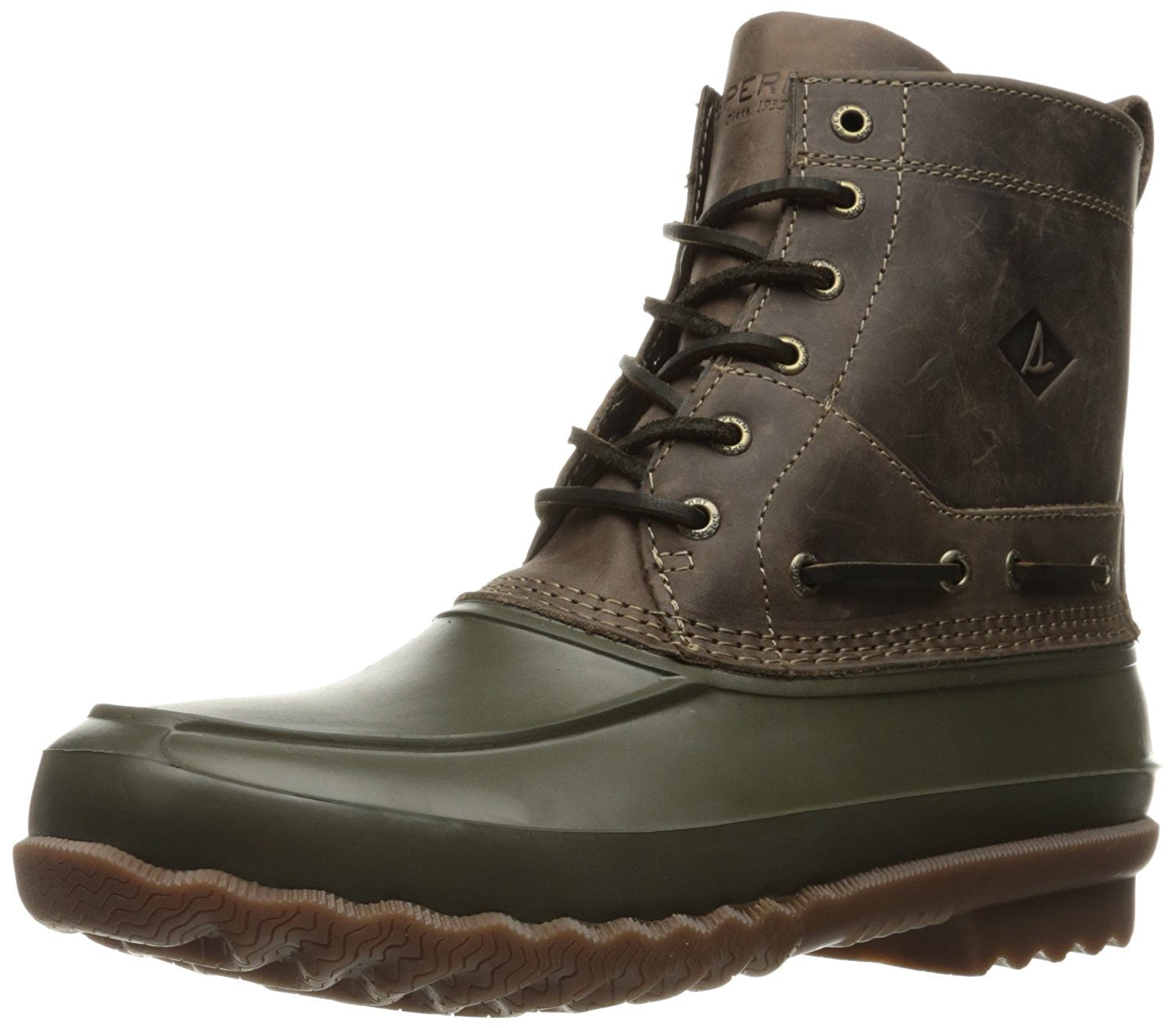 Sperry Top-Sider Decoy Leather / Green Snow Rain Winter Boots Men’s Size 9 NWOB Sperry Top-Sider Men main image 4