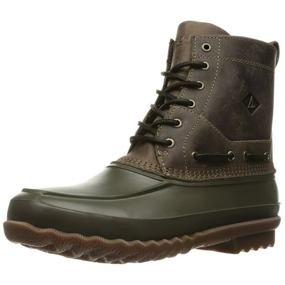 Sperry Top-Sider Men's Decoy Rain Boot, Dark Green, 8 M US