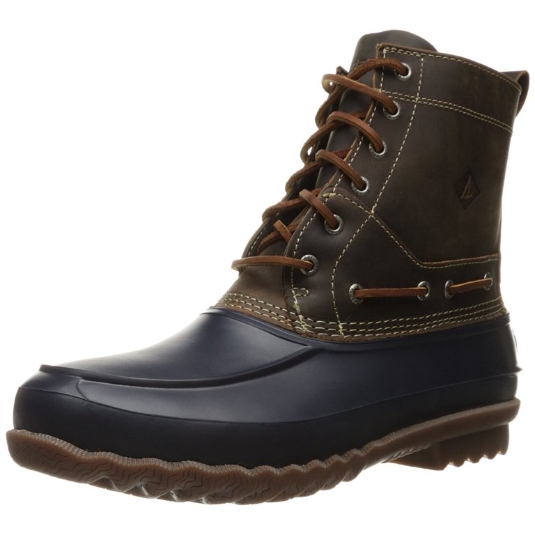 Sperry Men\'s Navy and Tan Rain Boots Sperry - Brandclub - Sperry Men main image 4