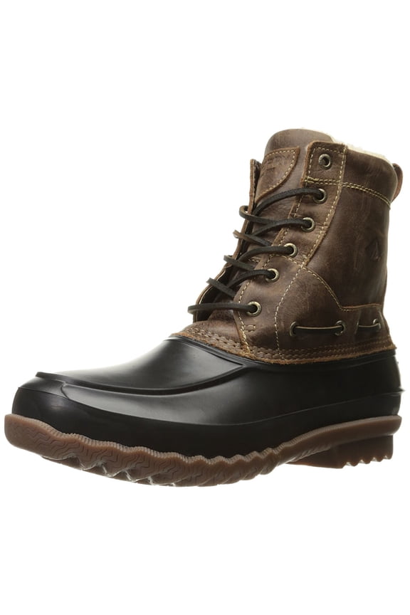 Top-Sider Men's Decoy Shearling Rain Boot, Brown, 7 M US