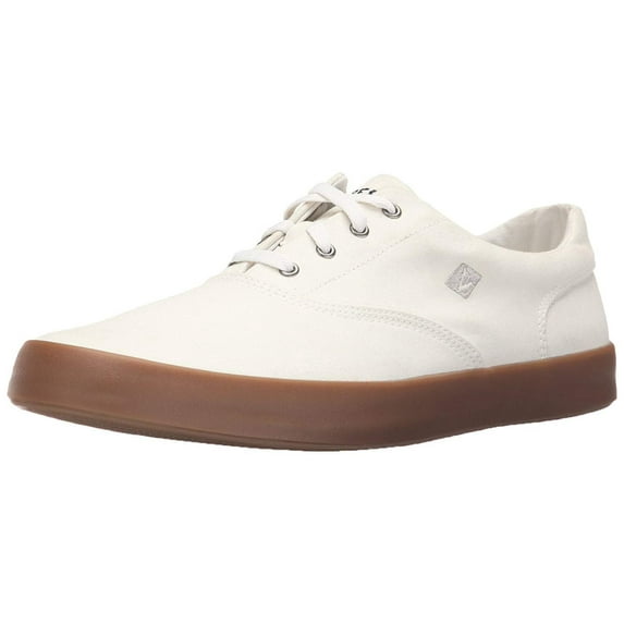 Sperry Top-Sider Men's Wahoo CVO Sneaker, White, 7.5 Medium US