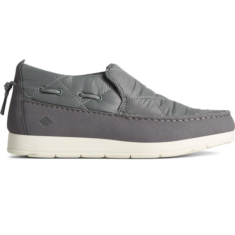 Sperry Top-Sider Moc-Sider Nylon Slip On Women Grey