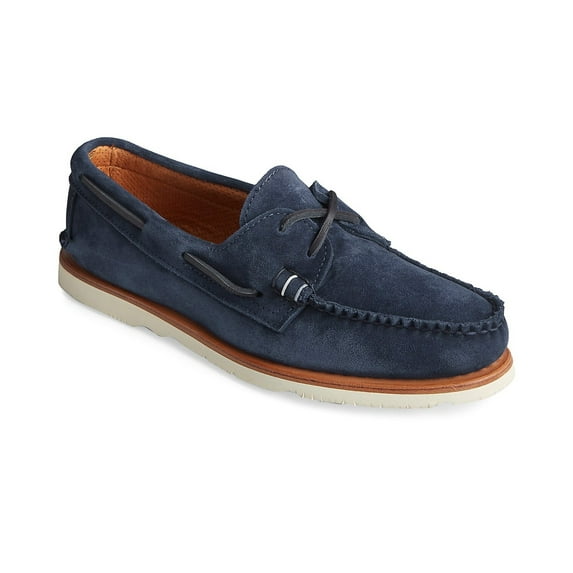 Sperry Top-Sider Sunspel A/O 2-Eye Suede Navy 8.5M