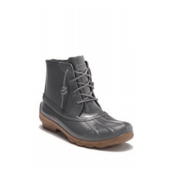 Sperry Top-Sider Women's Gulf Memory Foam Duck Boot Dark Grey Size 5