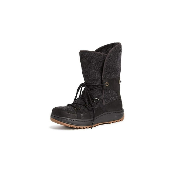 Sperry Top-Sider Women's Powder Ice Cap Snow Boot, Black, 6.5 Medium US