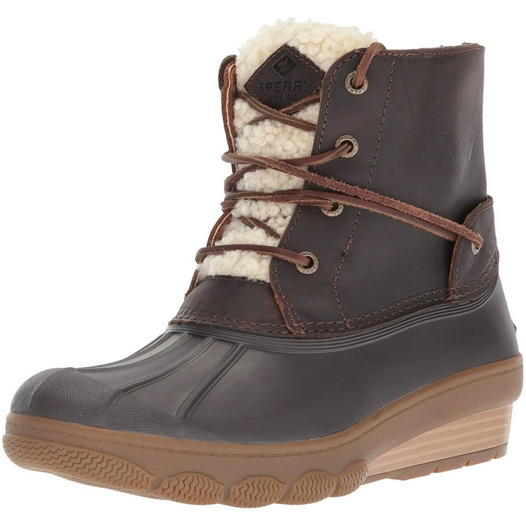 Sperry women's saltwater wedge tide on sale duck boot