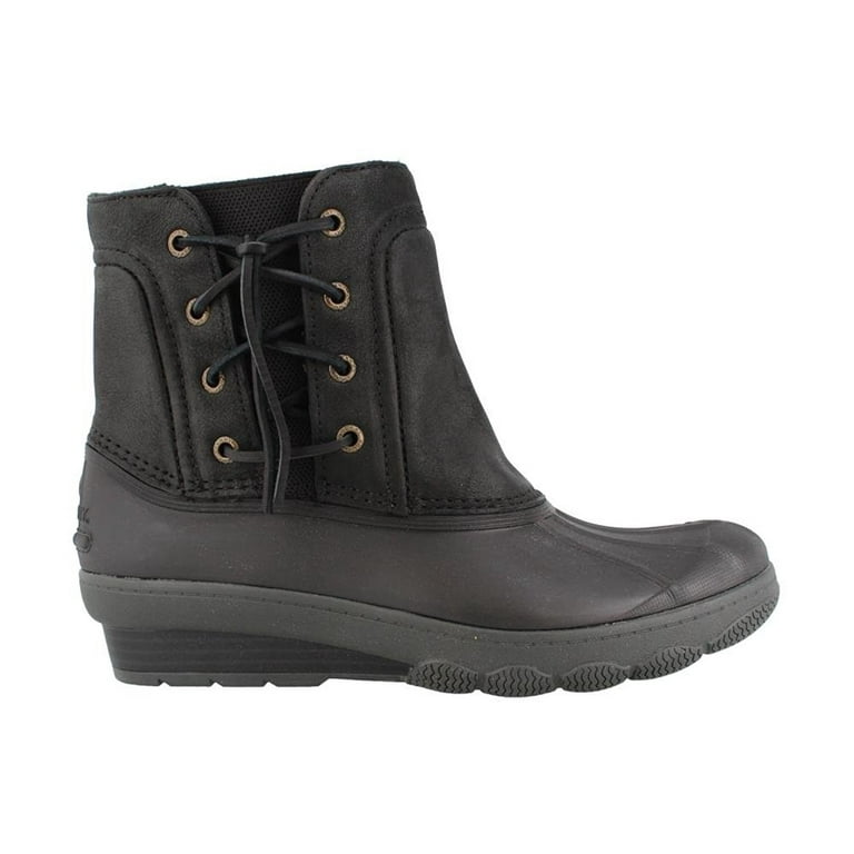 Sperry women's saltwater wedge tide wool rain boot sale