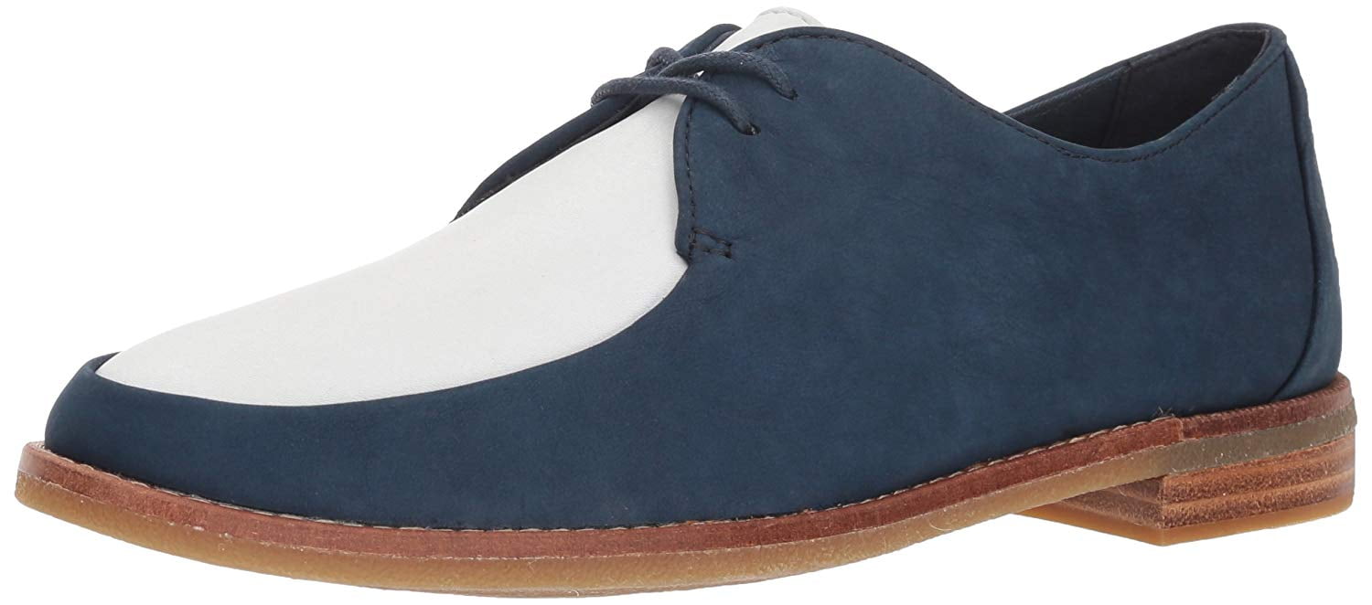 Sperry Top Sider Women s Seaport Elise Leather Loafers Navy White 9.5M