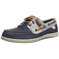 thumbnail image 1 of Sperry Top-Sider Women's Songfish Painterly Stripe Boat Shoe, Navy, 10 Medium US, 1 of 7