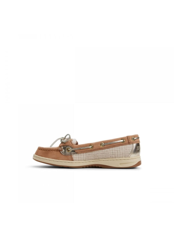 Women's Angelfish 1 Eye Boat Shoe Tan - 14086988
