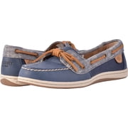 Sperry Womens Barrelfish Heavy Linen Navy Oxford