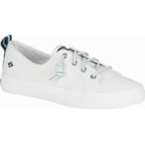 Sperry Women's Crest Vibe Linen Sneaker White - 13881565 (STS99250)