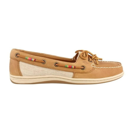 Sperry Women's, Firefish Lace up Boat Shoe Tan Multi 6 W