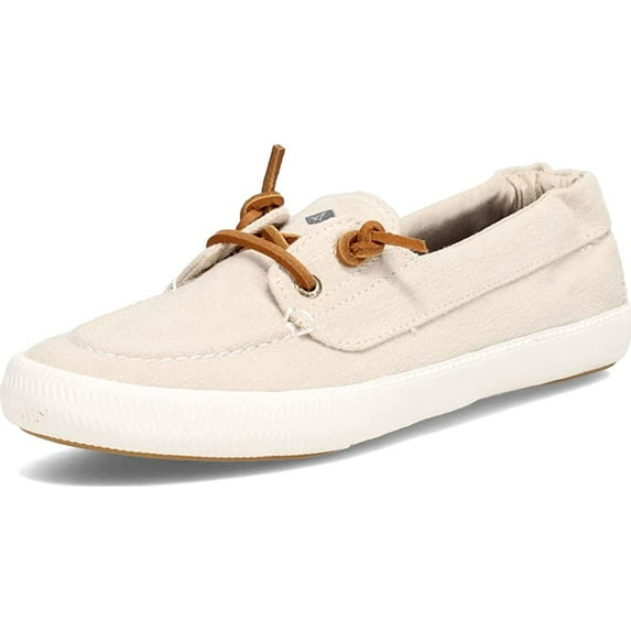 Sperry Women's, Lounge Away 2 Boat Shoe Natural 7 M