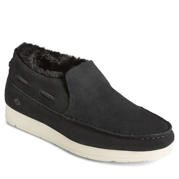 Sperry Women's Moc-Sider Suede in Black, 7 US