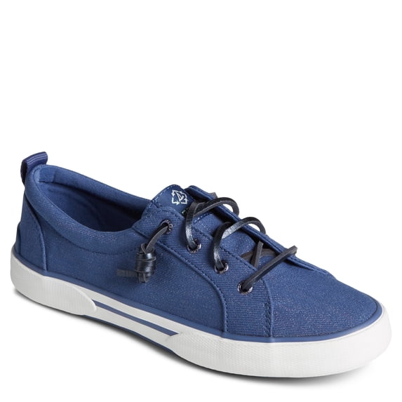 Sperry Women's, Pier Wave LTT Sneaker Navy Sparkle 7.5 M