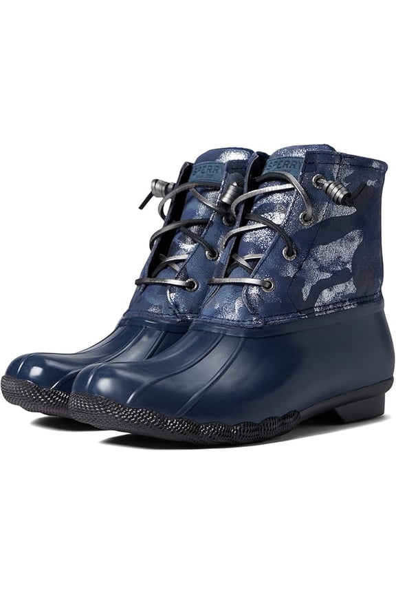 Women's Saltwater Snow Boot, Blue Camo, 8.5