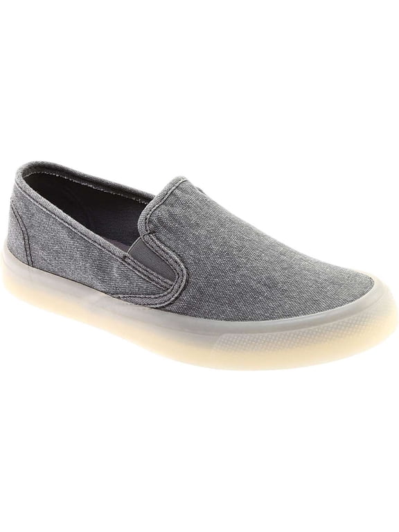 Women's Seaside Drink Slip On Boat Shoes, Gray,5.5 M US