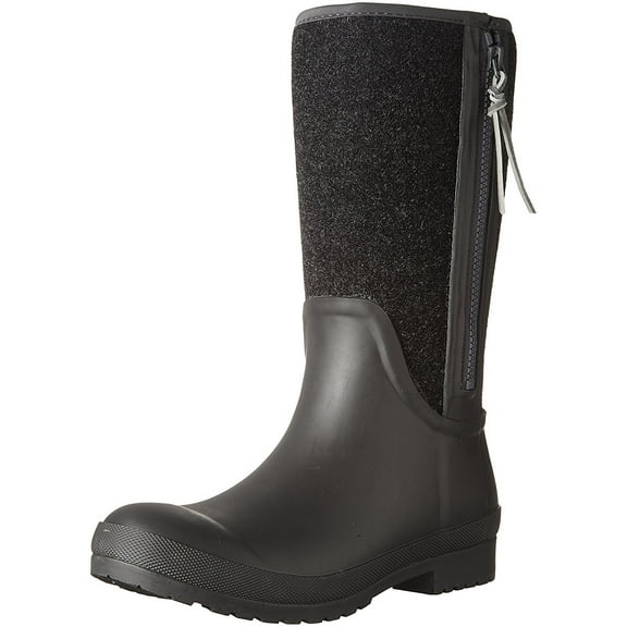 Sperry Women's Walker Wind Rain Boot Dark Grey Wool 11 M US