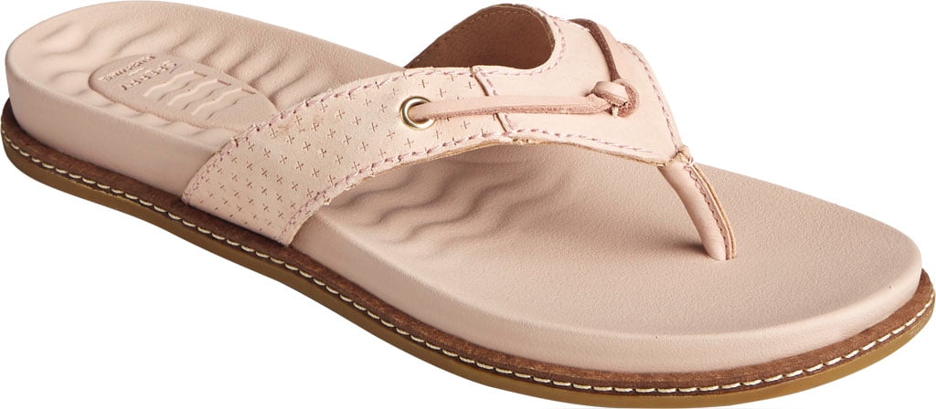 Women s Sperry Top Sider Waveside Plushwave Thong Sandal Blush