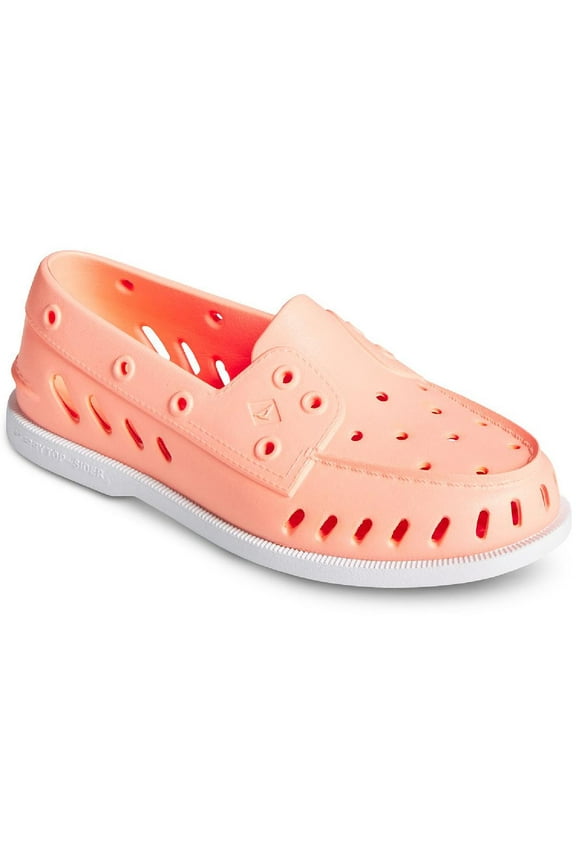 Womens AO Float Slip On Perforated Boat Shoes