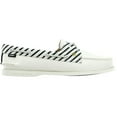 thumbnail image 1 of Sperry Womens Authentic Original 2Eye Bionic Striped Boat  Flats Casual Sho, 1 of 6