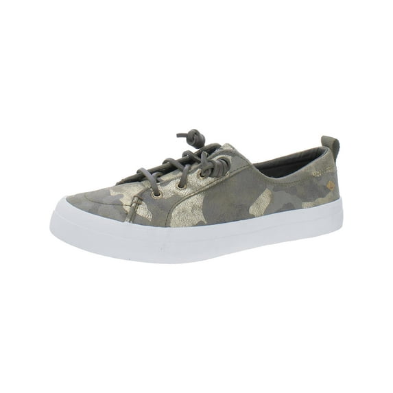Sperry Womens Crest Vibe Camouflage Metallic Casual and Fashion Sneakers