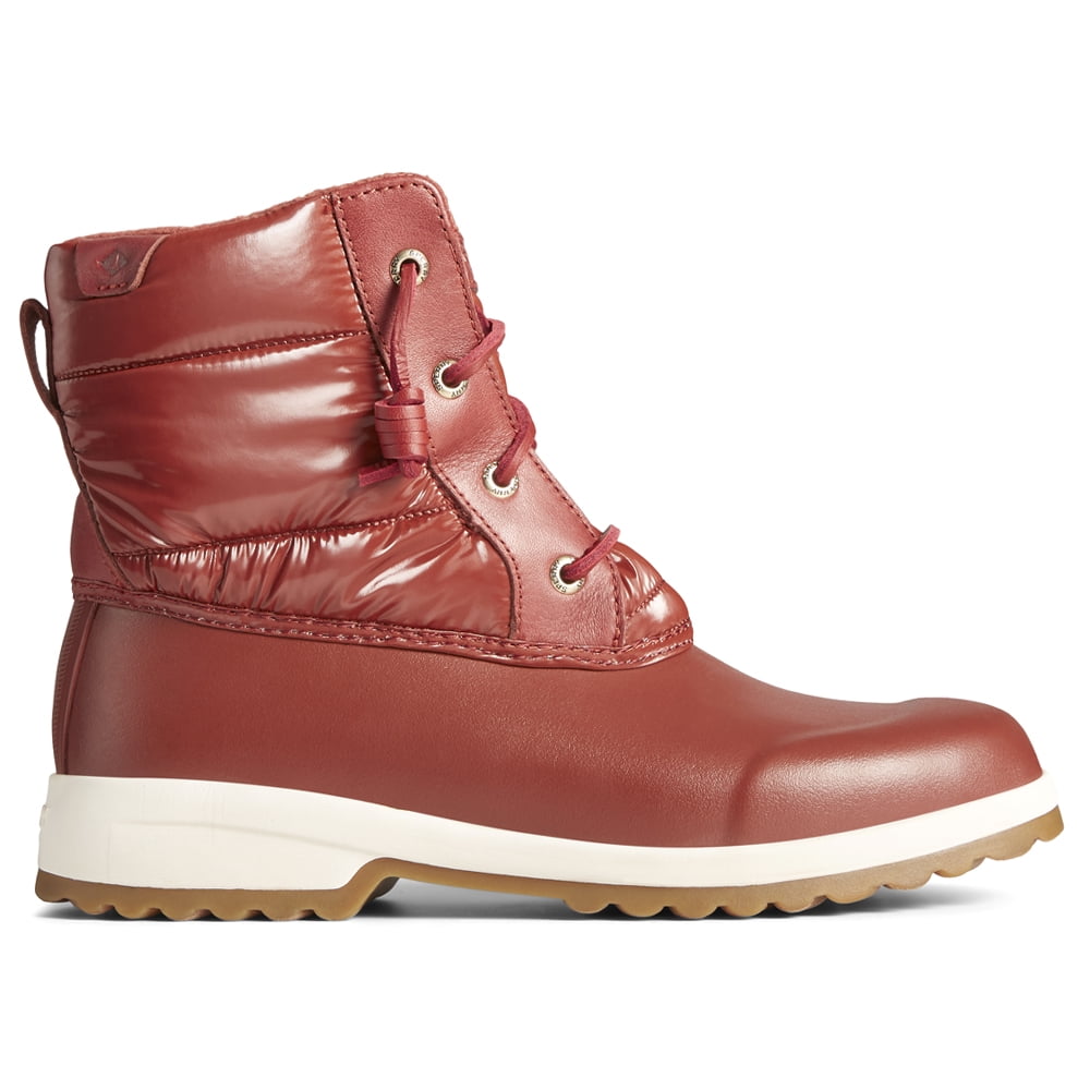 sperry women's maritime repel suede boots