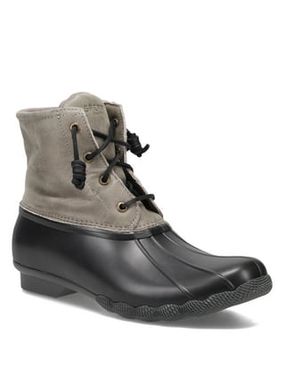 Sperry duck shop boots dark grey