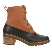 Sperry Womens Saltwater Heel Embossed Lace Up Ankle Boots