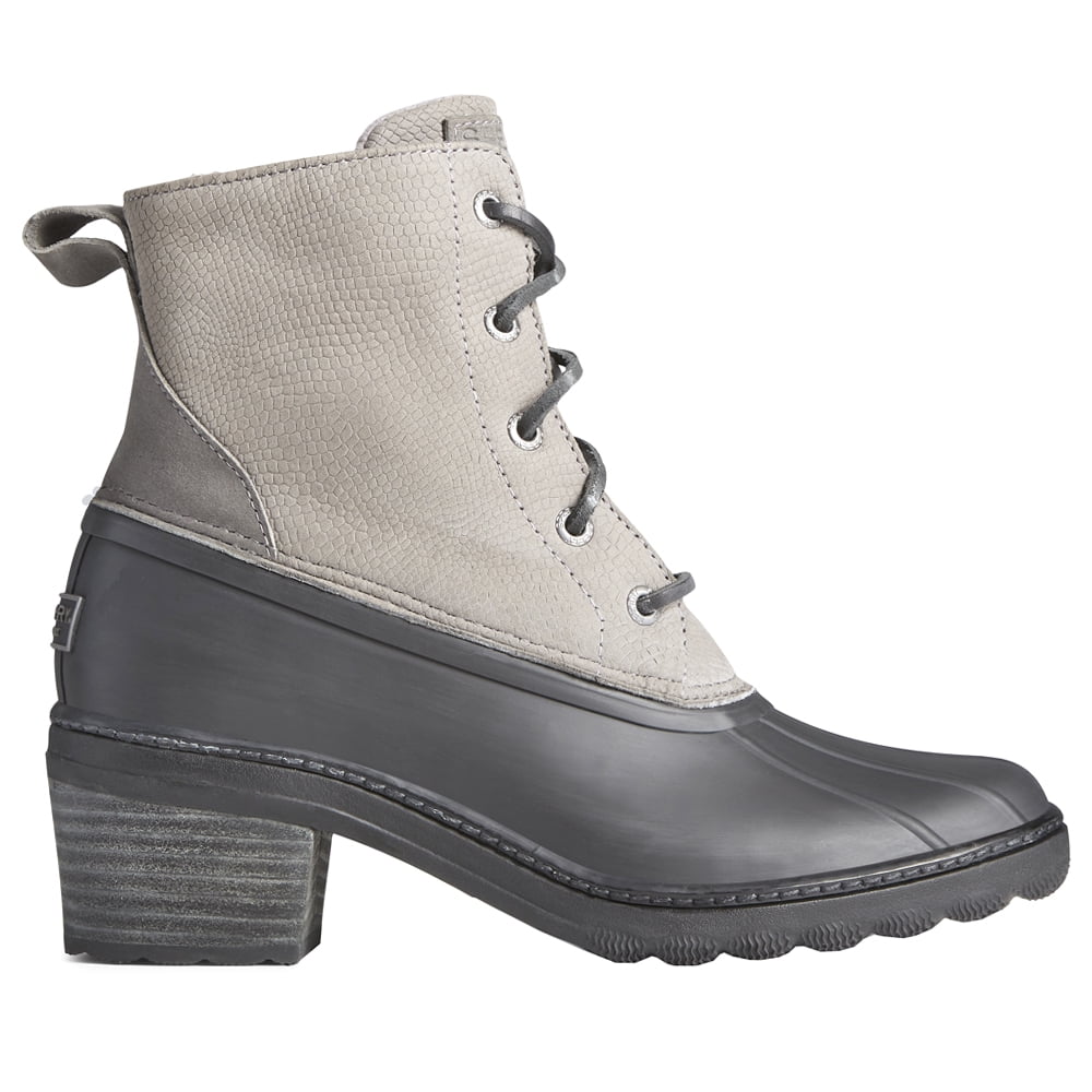 Sperry Womens Saltwater Lace Up Casual Boots Ankle Low Heel 1 2