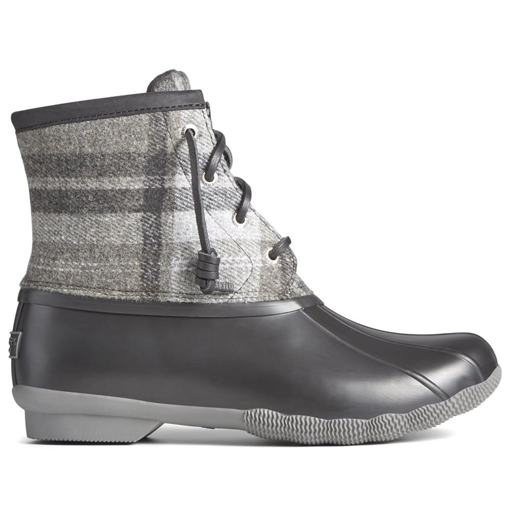 sperry duck boots women plaid
