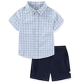 thumbnail image 1 of Sperry Woven Button Down Shirt and Short Set (Baby Boys), 2 Piece Set, Sizes 3M-24M, 1 of 7
