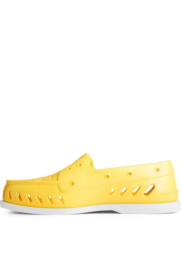 womens Authentic Original Float Boat Shoe, Yellow, 7 US