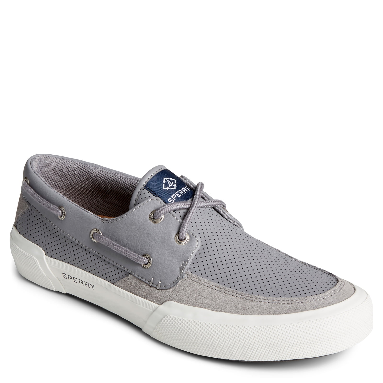 Sperry womens Soletide Boat Shoe, Grey, 10.5 US